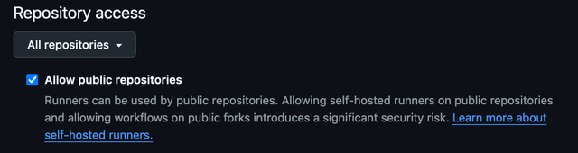 Allowing macro runners on a public repository